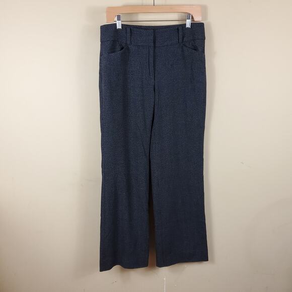 White House Black Market Printed The Boot Trouser Size 8 - Picture 1 of 12